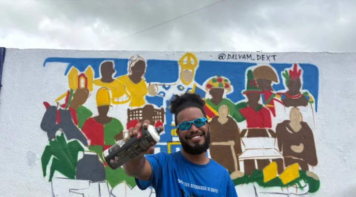 Artista visual Dalvam Dexter / Fotos: Ascom Funcap