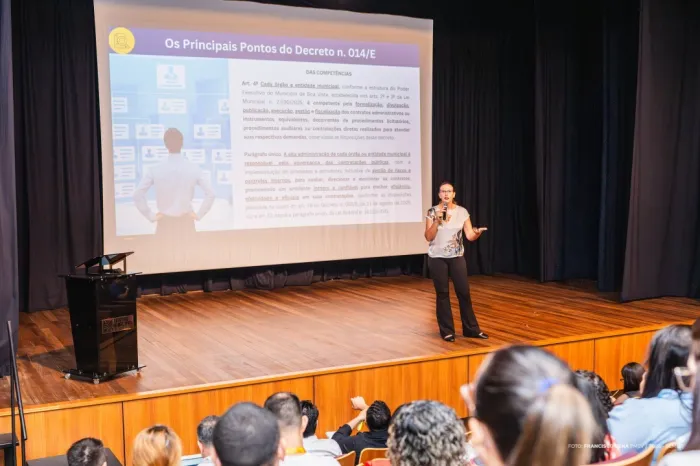 Capacitação fortalece gestão e fiscalização de contratos no município