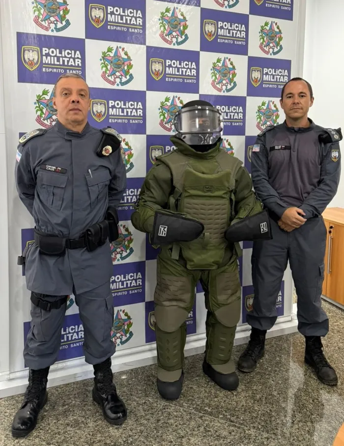 Polícia Militar do Espírito Santo adquire traje antibombas tático de última geração