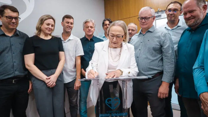 Assinatura de convênio garante recursos para elaboração de projetos de engenharia e arquitetura no hospital -Foto: Arthur Vargas/AscomSES