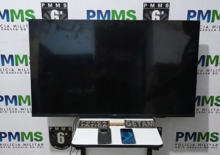 Polícia Militar prende envolvidos por furto em Corumbá