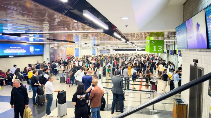 Movimentação de passageiros aéreos em fevereiro foi a maior no período desde o ano 2000 - Foto: Vosmar Rosa