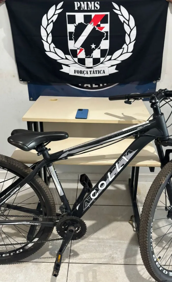 Polícia Militar em Três Lagoas realiza apreensão de um autor de roubo e recupera bens