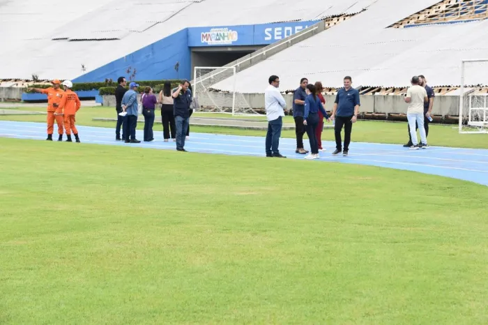 SÃO LUÍS – MPMA vistoria manutenções no estádio Castelão