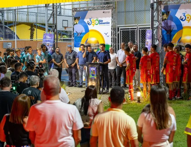 Prefeitura de São Sebastião entrega complexo esportivo da Enseada 100% revitalizado