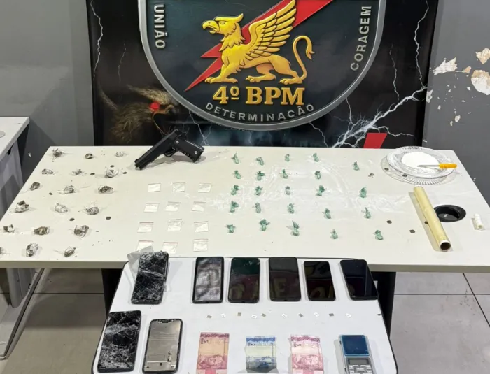 Polícia Militar prende três faccionados suspeitos por tráfico de drogas, roubo e estelionato