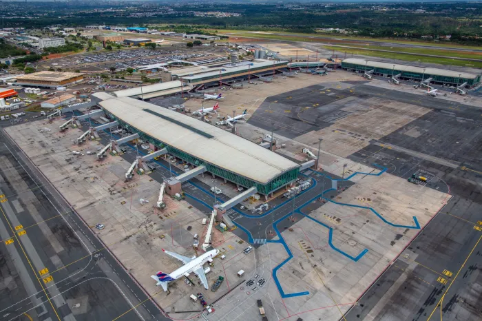 Previstos investimentos de cerca de R$ 1,2 bilhão no sítio aeroportuário de Brasília ao longo do tempo restante do contrato - Foto: Divulgação