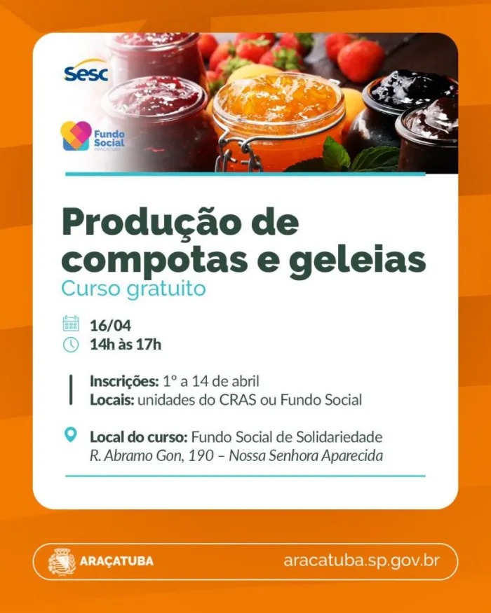 Foto: Reprodução/Prefeitura de Araçatuba - SP