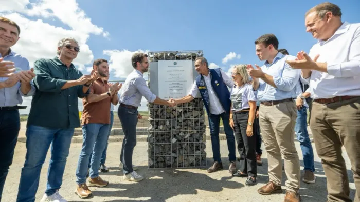 Projeto é considerado estratégico e gera segurança hídrica para mais de 100 mil habitantes e desenvolvimento econômico na região -Foto: Vitor Rosa/Secom