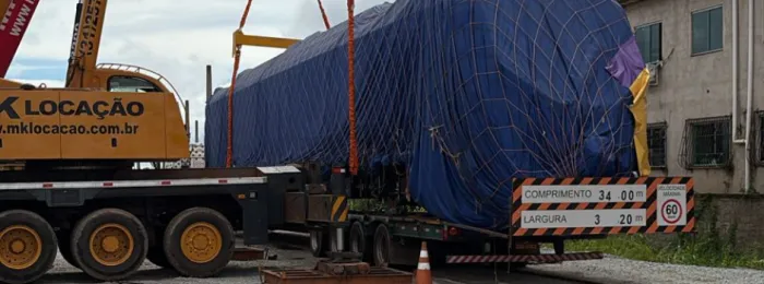 Mais dois novos trens do metrô chegam a Belo Horizonte
