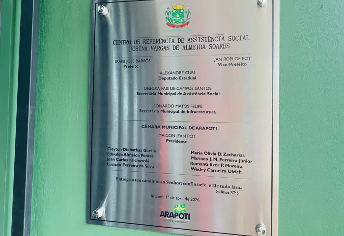 INAUGURADO NOVO CRAS