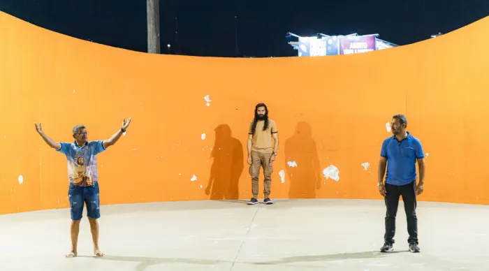 Grupo teatral sergipano intensifica preparativos para a Paixão de Cristo na Vila da Páscoa