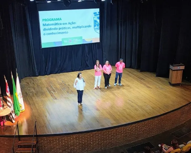 Prefeitura lança programa de incentivo à aprendizagem de matemática na rede municipal