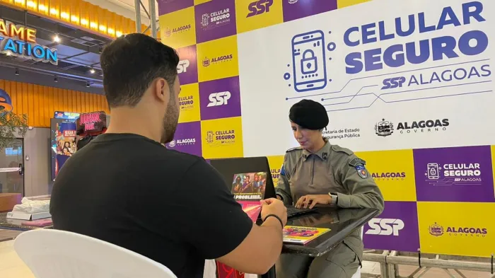 Desde quando foi criado, o Celular Seguro Alagoas já recuperou 2.530 aparelhos - Ascom/SSP
