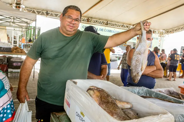 Semana do Pescado da Cecaf registra grande movimentação de consumidores nesta Sexta-Feira Santa