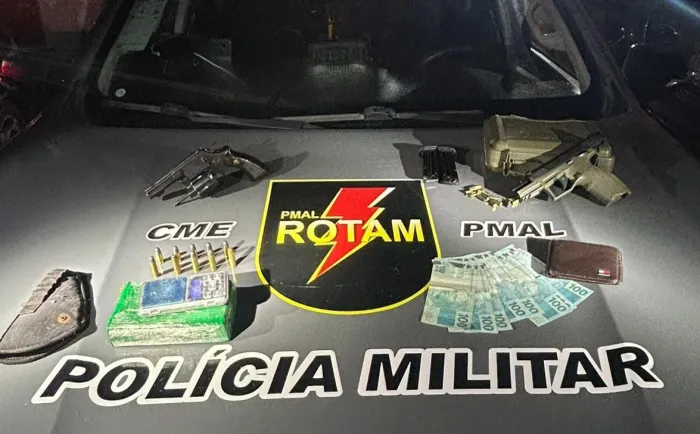 Ação foi feita pelo Batalhão de Rotam - Ascom PMAL