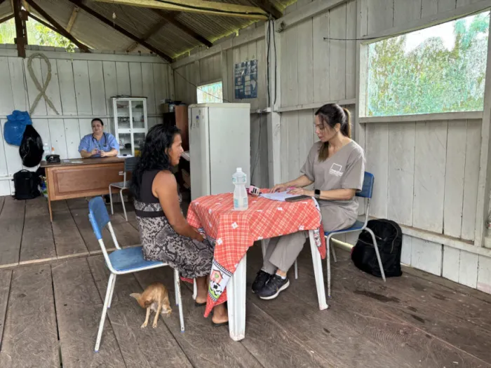 O objetivo da ação foi ampliar o acesso aos atendimentos em saúde nas comunidades