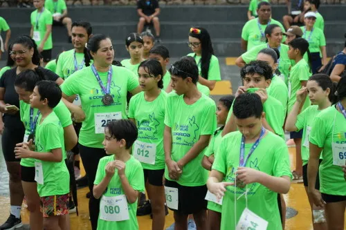 Corrida Kids anima criançada na Páscoa no Parque da Cidade