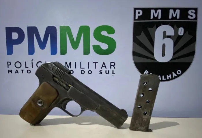 Polícia militar Prende Homem por Ameaçar Ex-Companheira com Arma de Fogo e Descumprir Medida Protetiva em Corumbá