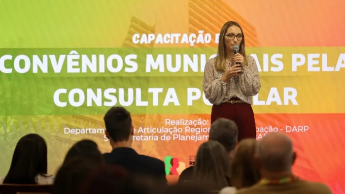 Governo do Estado capacita servidores para gestão de projetos de convênios municipais financiados pela Consulta Popular