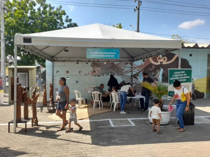 Secult leva serviços e exposição de artesanato piauiense ao bairro Vale Quem Tem em Teresina neste sábado (11)