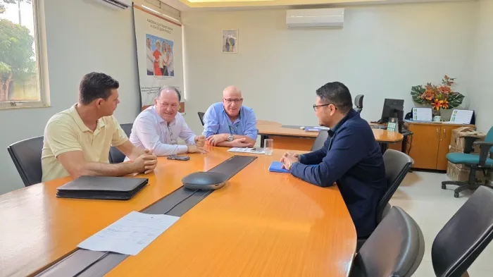  . O encontro contou também com a presença do vereador Joel da Pá, de Urupá (Foto: Assessoria parlamentar)