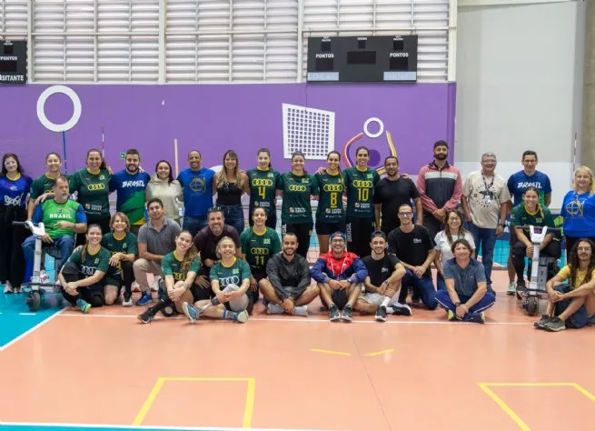 Professores da rede municipal participam de formação no Centro de Treinamento Paralímpico Brasileiro