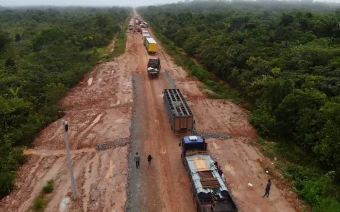  BR 319 sentido Amazonas (Foto: Divulgação)