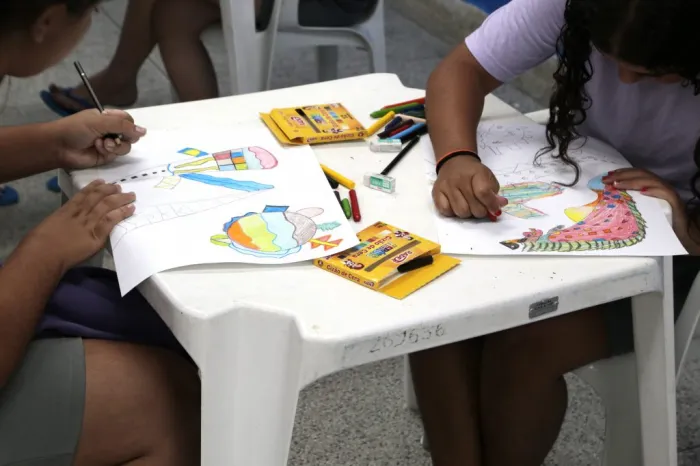 As oficinas de artes plásticas serão aplicadas no CASA Juquiá pela Pinacoteca de São Paulo a partir do dia 15 de abril. Foto: Marcelo Machado / Fundação CASA