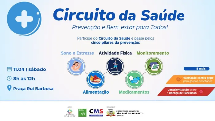 Prefeitura promove segunda edição do Circuito da Saúde
