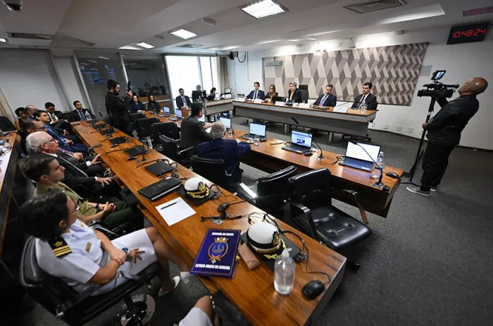 Em audiência na CCJ, representantes de magistrados, membros do MP e das Forças Armadas manifestaram oposição à PEC 3/2024 - Foto: Saulo Cruz/Agência Senado