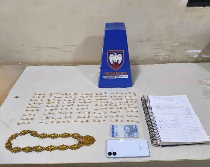 10º BPM CUMPRE MANDADO DE PRISÃO E APREENDE DROGAS EM GUARAPARI