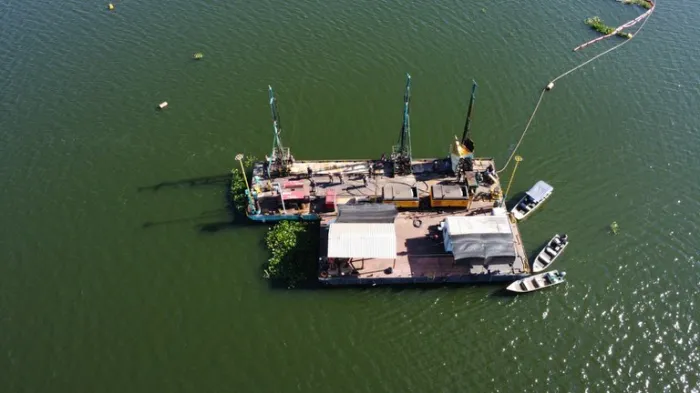 Com o aprofundamento do canal, será possível transportar maiores volumes por viagem, reduzindo custos e aumentando a competitividade do modo hidroviário. Foto: Divulgação/Dnit