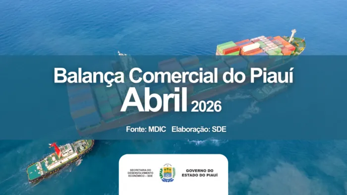 Balança Comercial do Piauí alcança 361,5 milhões de reais de superávit em março de 2026