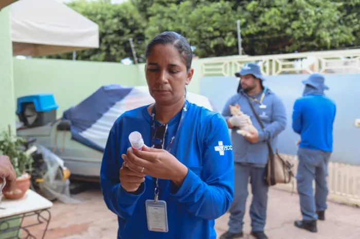 Vacinação contra raiva domiciliar atende Bairro Vilas Boas hoje