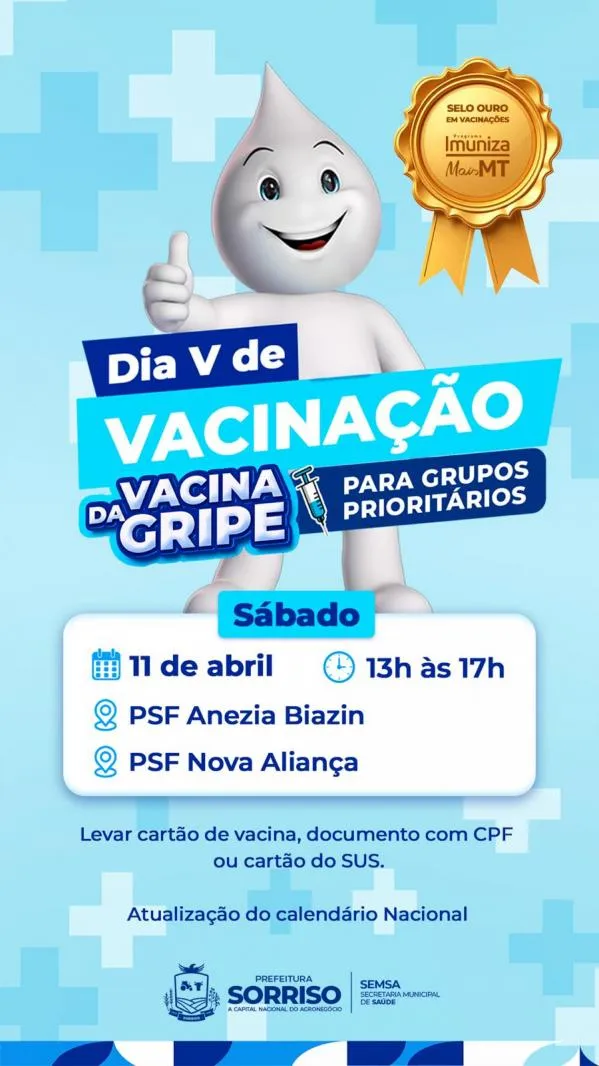 Foto: Reprodução/Prefeitura de Sorriso - MT