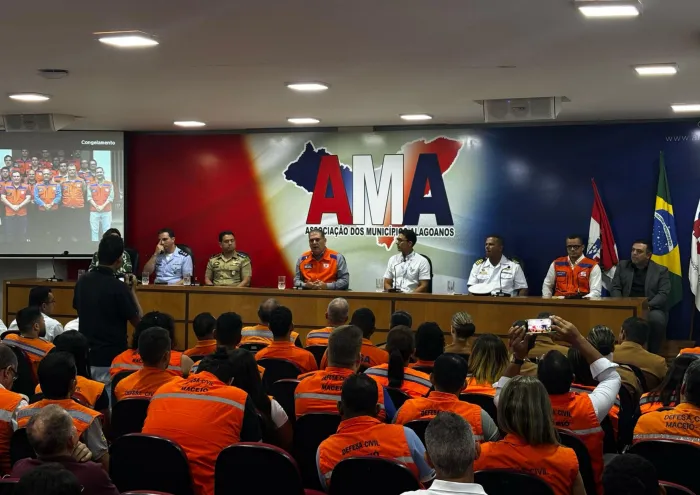 Reunião discutirá estratégias de prevenção e enfrentamento a danos causados ou decorrentes das chuvas previstas para o período - Ascom CBMAL
