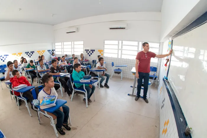 A ação é voltada para professores, que usam a voz como ferramenta de trabalho - Alexandre Teixeira / Ascom Seduc