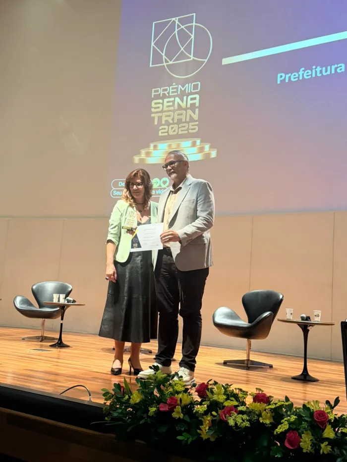 Semob-JP recebe Prêmio Senatran 2025 pelo 1º lugar na categoria Gestão Municipal