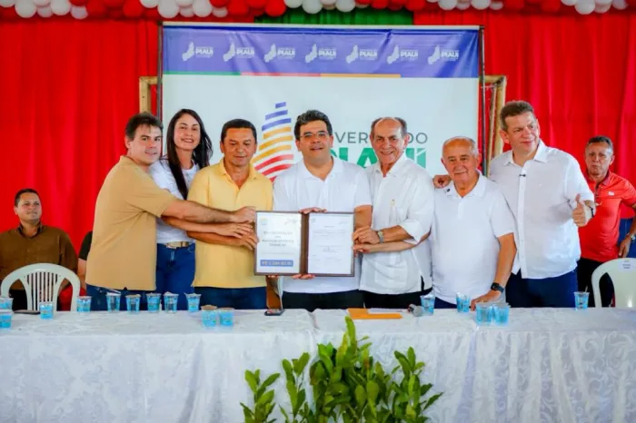 Rafael Fonteles visita obras e autoriza investimento de R$ 3,4 milhões em Bocaina e São João da Canabrava