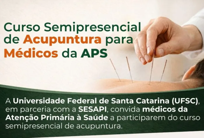 Sesapi oferta curso de acupuntura para médicos da Atenção Primária no Piauí