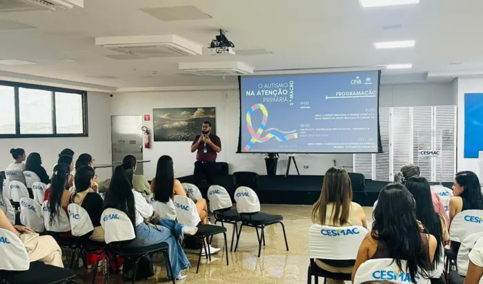 Seminário sobre Autismo e o Cuidado na Atenção Primária voltado para a II Macrorregião de Saúde ocorreu no Campus Arapiraca do Centro Universitário Cesmac - Divulgação