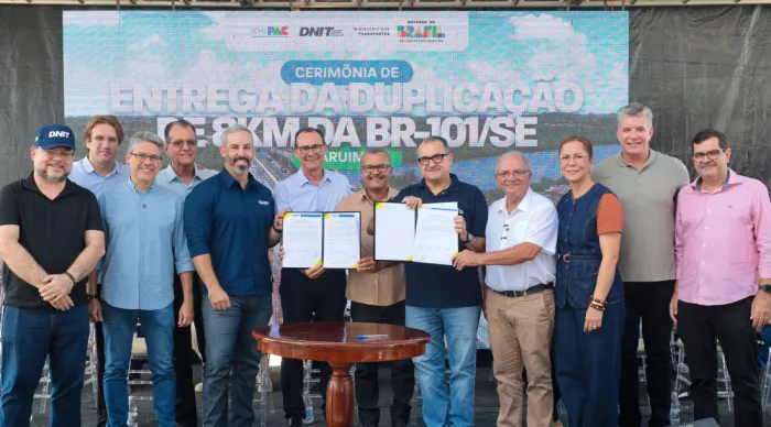 Governo do Estado participa de entrega de trecho da BR-101 e autorização de novas obras para Sergipe
