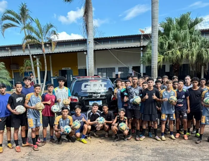 Polícia Civil recupera materiais esportivos furtados de projeto social que atende 140 crianças e prende suspeito