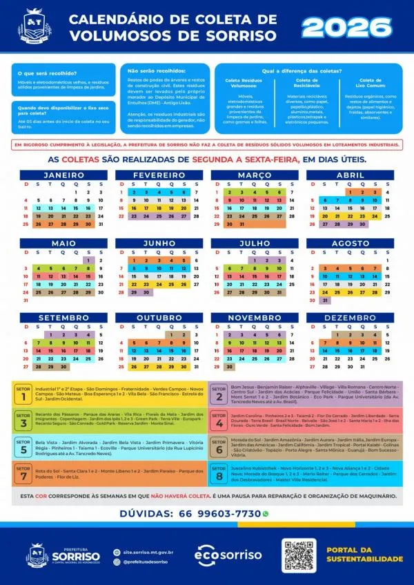 Foto: Reprodução/Prefeitura de Sorriso - MT