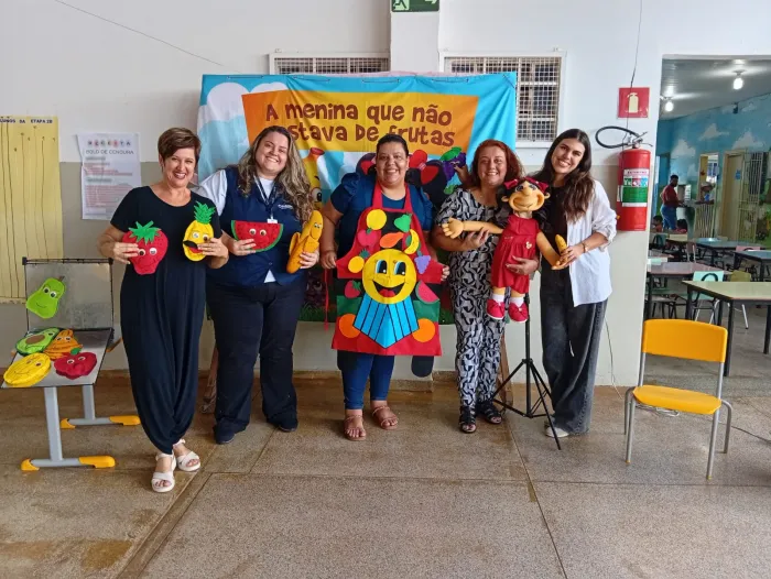 Projeto usa teatro para estimular alimentação saudável na primeira infância