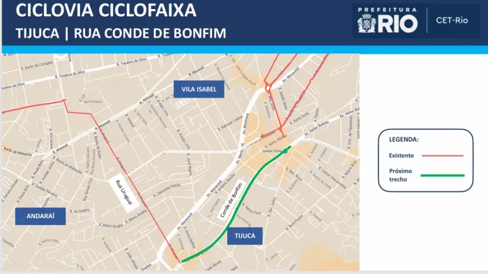 Prefeitura inicia implantação de novas ciclovias em três regiões da cidade