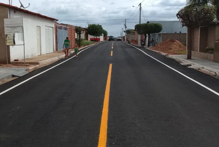 Idepi leva pavimentação asfáltica para Curral Novo do Piauí e melhora mobilidade urbana