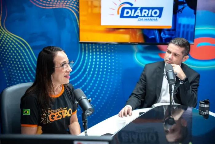 O jornalista Ronald Segundo entrevistou a administradora Jaqueline Pimentel no programa desta sexta-feira