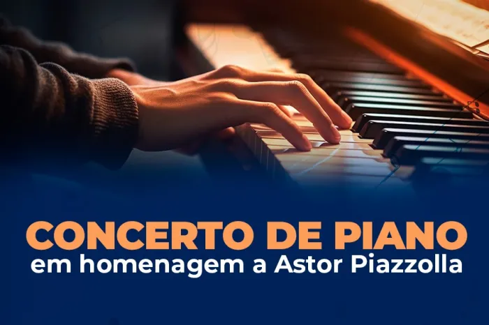 Conservatório Municipal oferece concerto de tango em homenagem a Astor Piazzolla nesta sexta-feira, 10